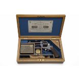 P. WEBLEY & SON, LONDON & BIRMINGHAM A CASED .442 REVOLVER, MODEL 'WEBLEY'S RIC No.1 NEW MODEL',