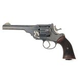 WEBLEY, BIRMINGHAM A GOOD .455/.476 SIX-SHOT REVOLVER, MODEL '1896 WG ARMY', serial no. 13168, circa