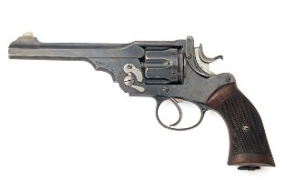 WEBLEY, BIRMINGHAM A GOOD .455/.476 SIX-SHOT REVOLVER, MODEL '1896 WG ARMY', serial no. 13168, circa