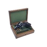 TRULOCK & HARRISS, DUBLIN A CASED .442 REVOLVER, MODEL 'WEBLEY R.I.C. TYPE', no visible serial