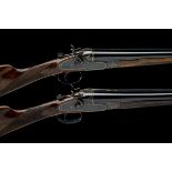 ARMI FAMARS A PAIR OF GRECO-ENGRAVED 20-BORE (3IN.) SINGLE-TRIGGER TOPLEVER HAMMERGUNS, serial no.