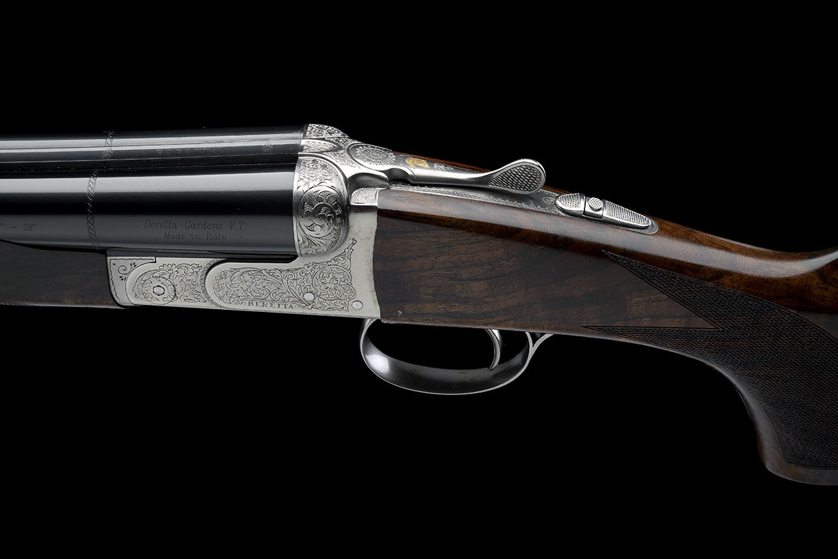 P. BERETTA A 12-BORE (3IN.)'MOD. 471 SILVER HAWK' SINGLE-TRIGGER BOXLOCK EJECTOR, serial no. - Image 4 of 8