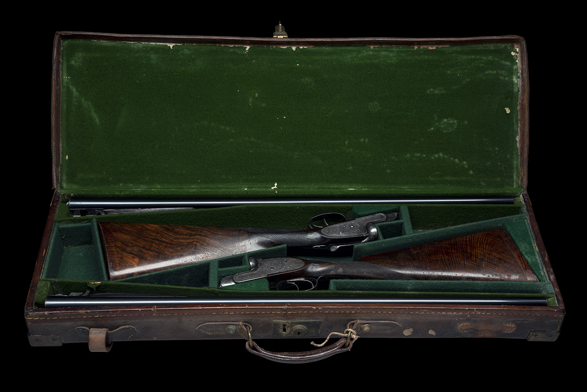 P. WEBLEY & SONS A COMPOSED PAIR OF 12-BORE SIDELOCK EJECTORS, serial no. 54657 / 54668, circa 1898, - Image 9 of 11