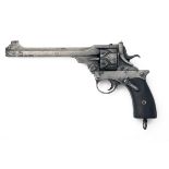 P. WEBLEY & SON, BIRMINGHAM A .455 SEMI-AUTOMATIC REVOLVER, MODEL '1903 FOSBERY TARGET', serial