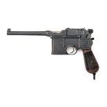 MAUSER, GERMANY A 7.63mm (SMOOTH) SEMI-AUTOMATIC PISTOL, MODEL 'C96 CONE-HAMMER 'BROOMHANDLE'',