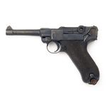 DWM, GERMANY A 9mm (PARA) SEMI-AUTOMATIC PISTOL , MODEL 'LUGER P08', serial no. 2695, dated for