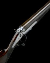 J. & W. TOLLEY A CASED 8-BORE DOUBLE-BARRELLED ROTARY-UNDERLEVER HAMMERGUN, serial no. 5647, circa