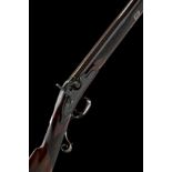 PARR, LIVERPOOL A 15-BORE PERCUSSION SINGLE-BARRELLED FOWLING-PIECE, no visible serial number, circa