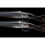 AYA A PAIR OF 12-BORE 'MODEL 25' HAND-DETACHABLE SIDELOCK EJECTORS, serial no. 450676 / 7, for 1963,