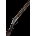 JAMES PURDEY, LONDON A 14-BORE PERCUSSION SINGLE-SHOT SPORTING-RIFLE, serial no. 2057, completed