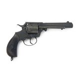 P. WEBLEY & SON A .450 DOUBLE-ACTION REVOLVER, MODEL 'WEBLEY'S No5', serial no. 699, circa 1881,