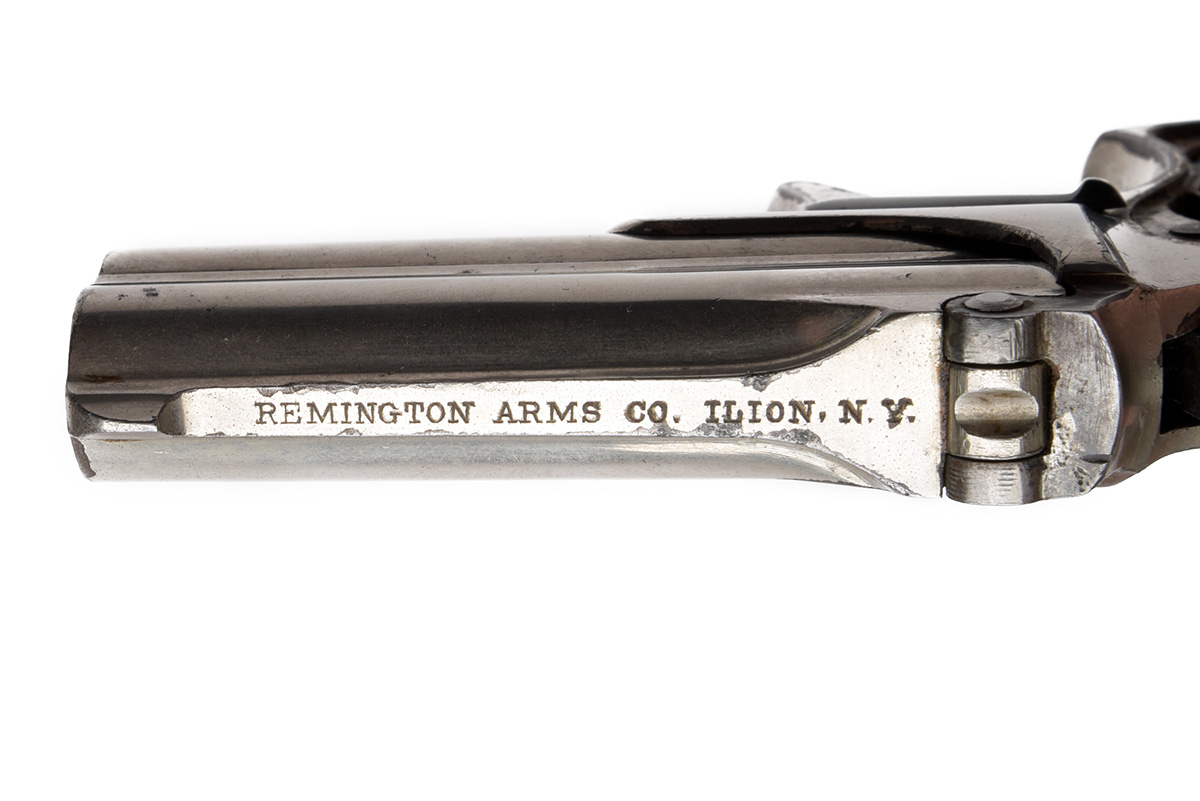 REMINGTON ARMS CO., USA A CASED .41 RIMFIRE OVER-UNDER DERRINGER-PISTOL, MODEL 'DOUBLE-DERRINGER', - Image 5 of 5