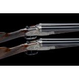 WILLIAM POWELL & SON A PAIR OF 16-BORE SIDELOCK EJECTORS, serial no. 13043 / 4, for 1919, 30in.