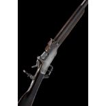 ALLEN & WHEELOCK, USA A .41 RIMFIRE SINGLE-SHOT FALLING-BLOCK SPORTING RIFLE, MODEL '1860 PATENT',