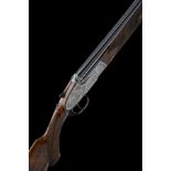 JOHN RIGBY & CO. A RARE SABATTI-ENGRAVED 20-BORE DOUBLE-TRIGGER OVER AND UNDER SIDELOCK EJECTOR,