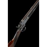 W. BARRETT & SON AN UNUSUAL .410 (3IN. SMOOTHBORED) SINGLE-BARRELLED SIDELEVER HAMMER ROOK RIFLE,