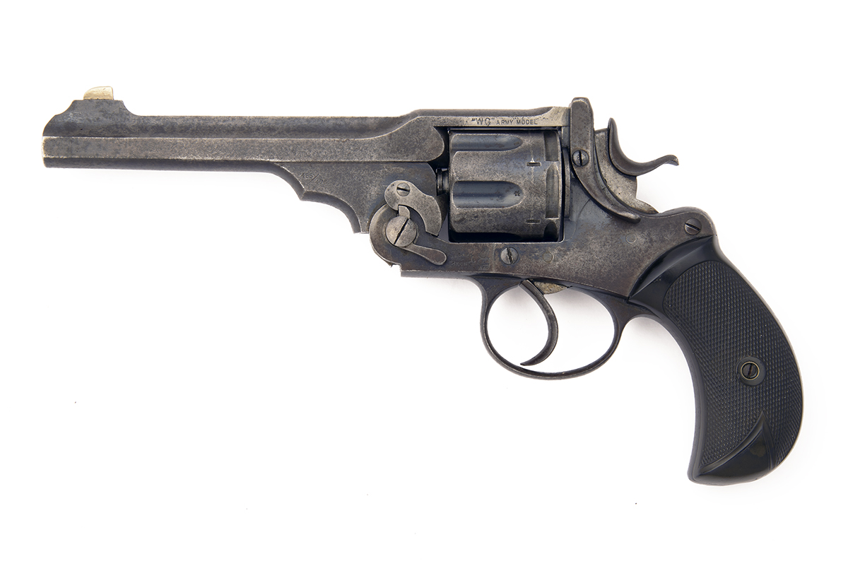 WEBLEY FOR J. BLANCH, LONDON A .455/.476 SIX-SHOT REVOLVER, MODEL '1896 WG ARMY', serial no.