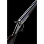 ALEXR. SALMOND AN 8-BORE DOUBLE-BARRELLED ROTARY-UNDERLEVER HAMMERGUN, serial no. 2879, circa