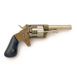 BROOKLYN ARMS CO., USA A .32 RIMFIRE POCKET-REVOLVER WITH SLIDING CHAMBERS, MODEL 'SLOCUM', serial