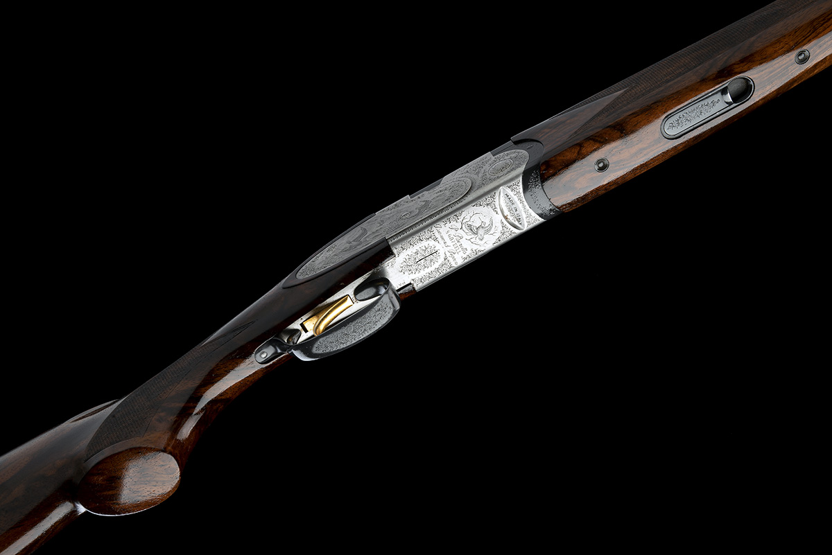 P. BERETTA A 20-BORE 'MOD. S687 EELL DIAMOND PIGEON' SIDEPLATED SINGLE-TRIGGER OVER AND UNDER - Image 3 of 8