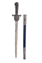 ALEX COPPEL SOLINGEN, GERMANY A DECORATIVE GERMAN IMPERIAL HUNTING SHORT SWORD, circa 1900, with
