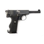 WEBLEY & SCOTT, BIRMINGHAM A GOOD .455 (AUTO) SEMI-AUTOMATIC PISTOL, MODEL 'MARK 1 COMMERCIAL',