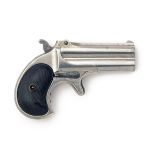 E. REMINGTON & SONS, USA A .41 RIMFIRE OVER-UNDER VEST-PISTOL, MODEL 'DOUBLE DERRINGER TYPE 1 LATE