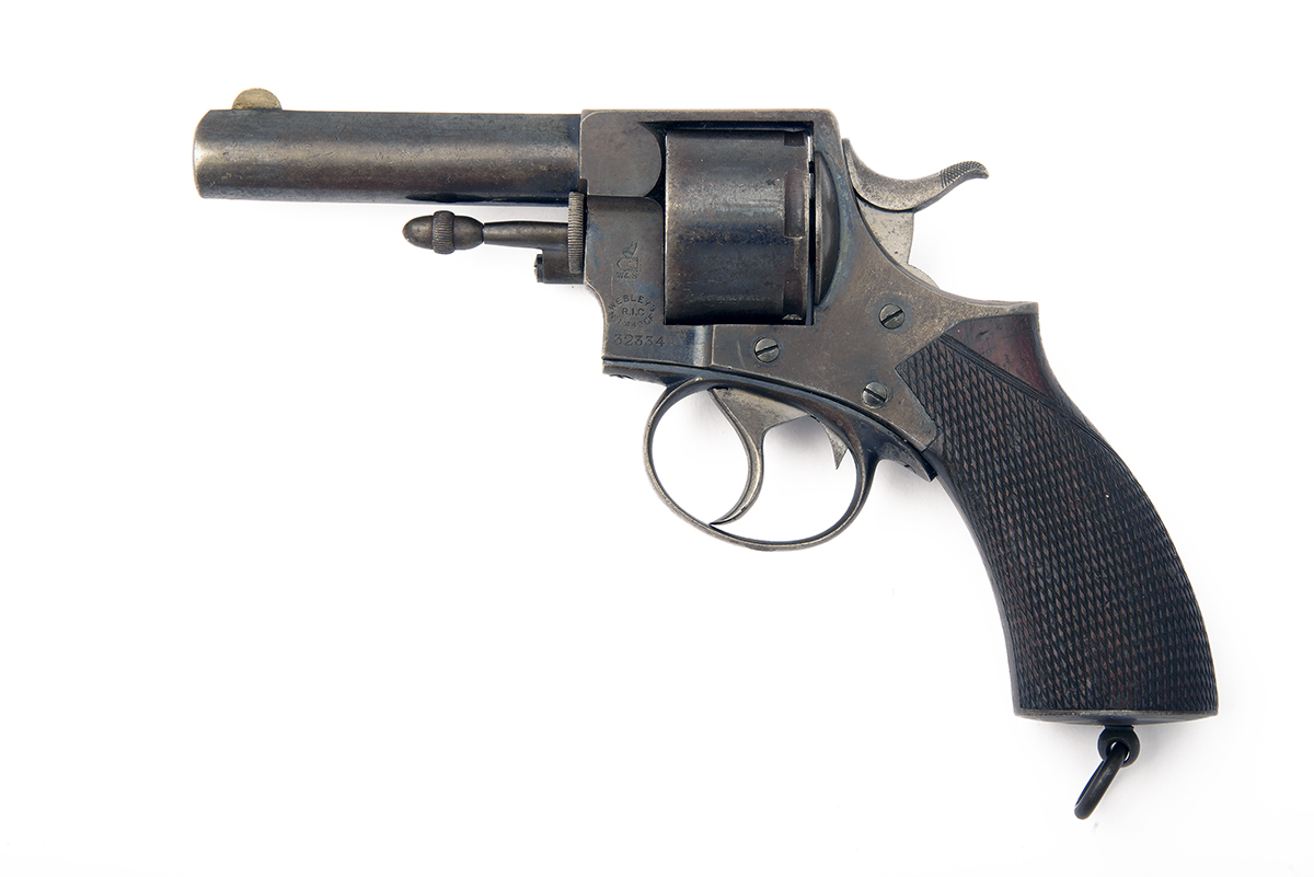 P. WEBLEY & SON, BIRMINGHAM A .442 SIX-SHOT REVOLVER, MODEL 'WEBLEY'S R.I.C. No.1', serial no. - Image 2 of 4