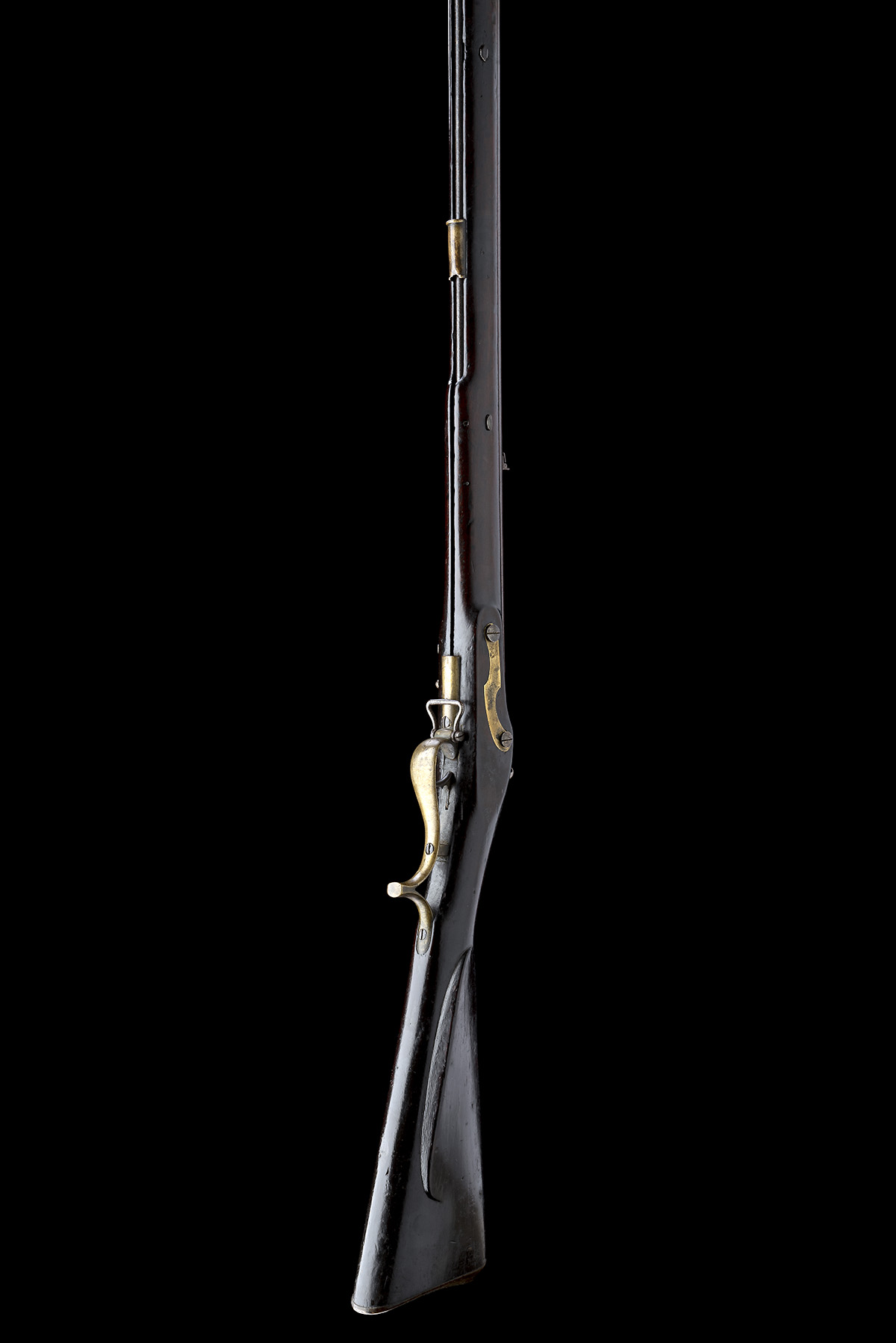 A GOOD .625 BAKER PATTERN 1805 FLINTLOCK SERVICE RIFLE MARKED TO THE 1ST BATTALION 95TH (RIFLE ) - Image 8 of 9