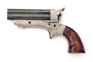 TIPPING & LAWDEN, BIRMINGHAM A .30 RIMFIRE FOUR-SHOT VEST-PISTOL, MODEL 'SHARPS PATENT', serial