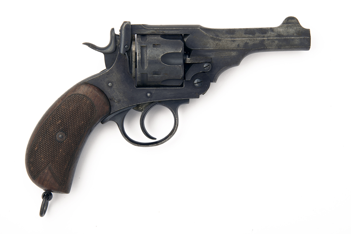 WEBLEY & SCOTT, BIRMINGHAM A .455 SIX-SHOT SERVICE-REVOLVER, MODEL 'MKV', serial no. 131333, dated - Image 2 of 2