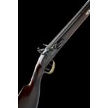 A GOOD .750 FLINTLOCK RIFLED MUSKET, UNSIGNED, MODEL 'BOBBEJAANBOUD', no visible serial number,