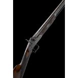 WM. BURTINSHAW, LEEDS A FINE 32-BORE PERCUSSION SINGLE-BARRELLED SPORTING-GUN OF HIGH GRADE, no