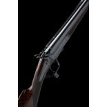 J. & W. TOLLEY AN 8-BORE DOUBLE-BARRELLED ROTARY-UNDERLEVER HAMMERGUN, serial no. 7453, circa