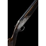 FABRIQUE NATIONALE A DEBRUS-ENGRAVED CUSTOM 12-BORE SIDEPLATED SINGLE-TRIGGER OVER AND UNDER