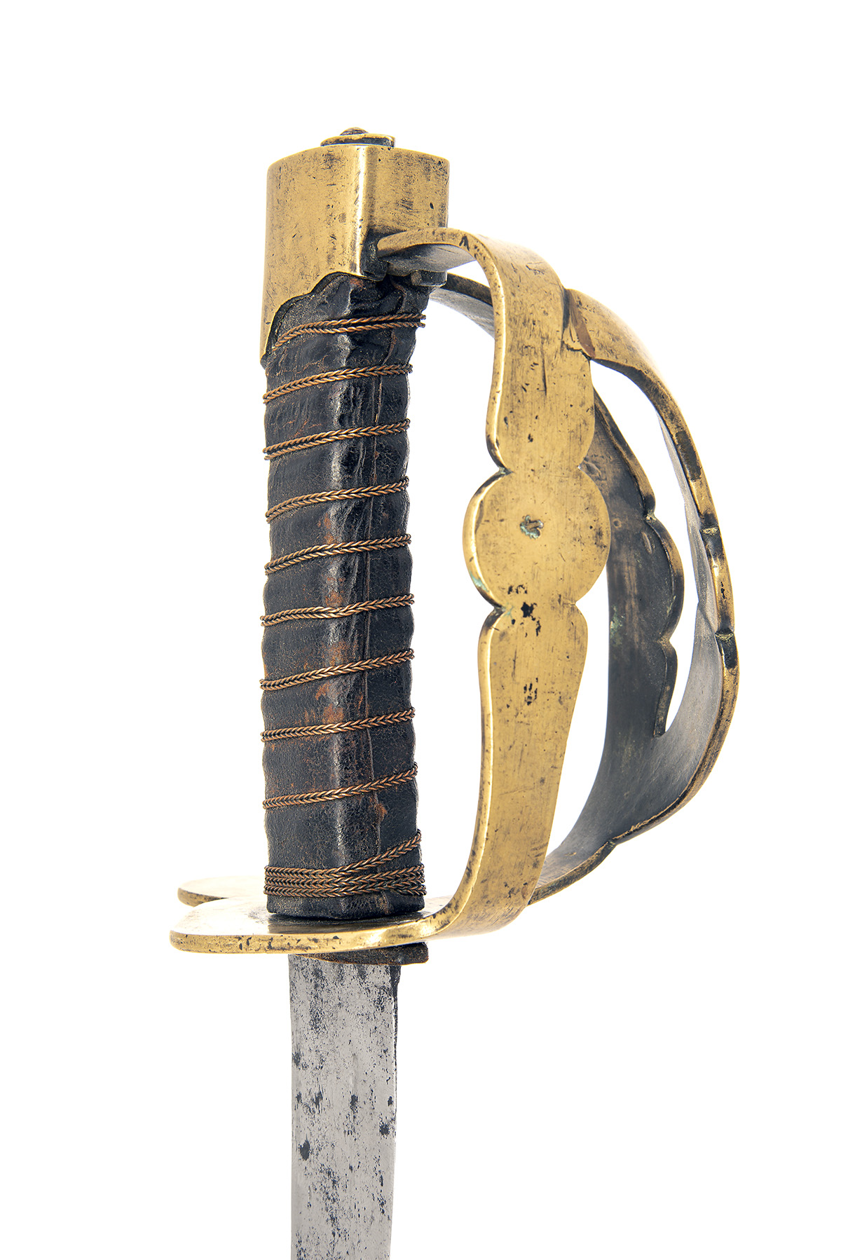 A RARE FRENCH 1790 PATTERN 'CHASSEUR A CHEVAL' TROOPER'S SWORD, circa 1800 and made specifically for - Image 3 of 3