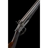 THOMAS HORSLEY A 12-BORE PINFIRE 1863 'NO.2 PATENT' PULL-BACK TOPLEVER SNAP-ACTION BAR-IN-WOOD