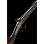 J. BLANCH, LONDON A 16-BORE PERCUSSION DOUBLE-BARRELLED SPORTING-GUN, serial no. 1179, circa 1840,