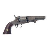 BACON MFG. CO., USA A .31 PERCUSSION FIVE-SHOT POCKET-REVOLVER, MODEL 'FIRST MODEL TRANSITIONAL',