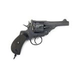 WEBLEY, BIRMINGHAM A .455 SIX-SHOT DOUBLE-ACTION REVOLVER, MODEL 'MKI', serial no. 28089, circa