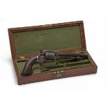 UHLINGER, USA A CASED .32 RIMFIRE REVOLVER SIGNED J.P. LOWER, MODEL 'UHLINGER', serial no. 2784,