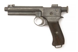 STEYR, AUSTRIA AN 8mm (ROTH-STEYR) SEMI-AUTOMATIC SERVICE-PISTOL, MODEL 'M1907', serial no. 29672,