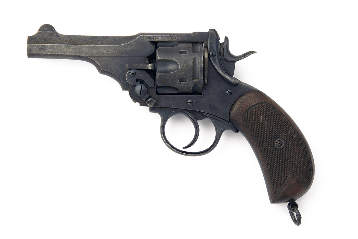 WEBLEY & SCOTT, BIRMINGHAM A .455 SIX-SHOT SERVICE-REVOLVER, MODEL 'MKV', serial no. 131333, dated