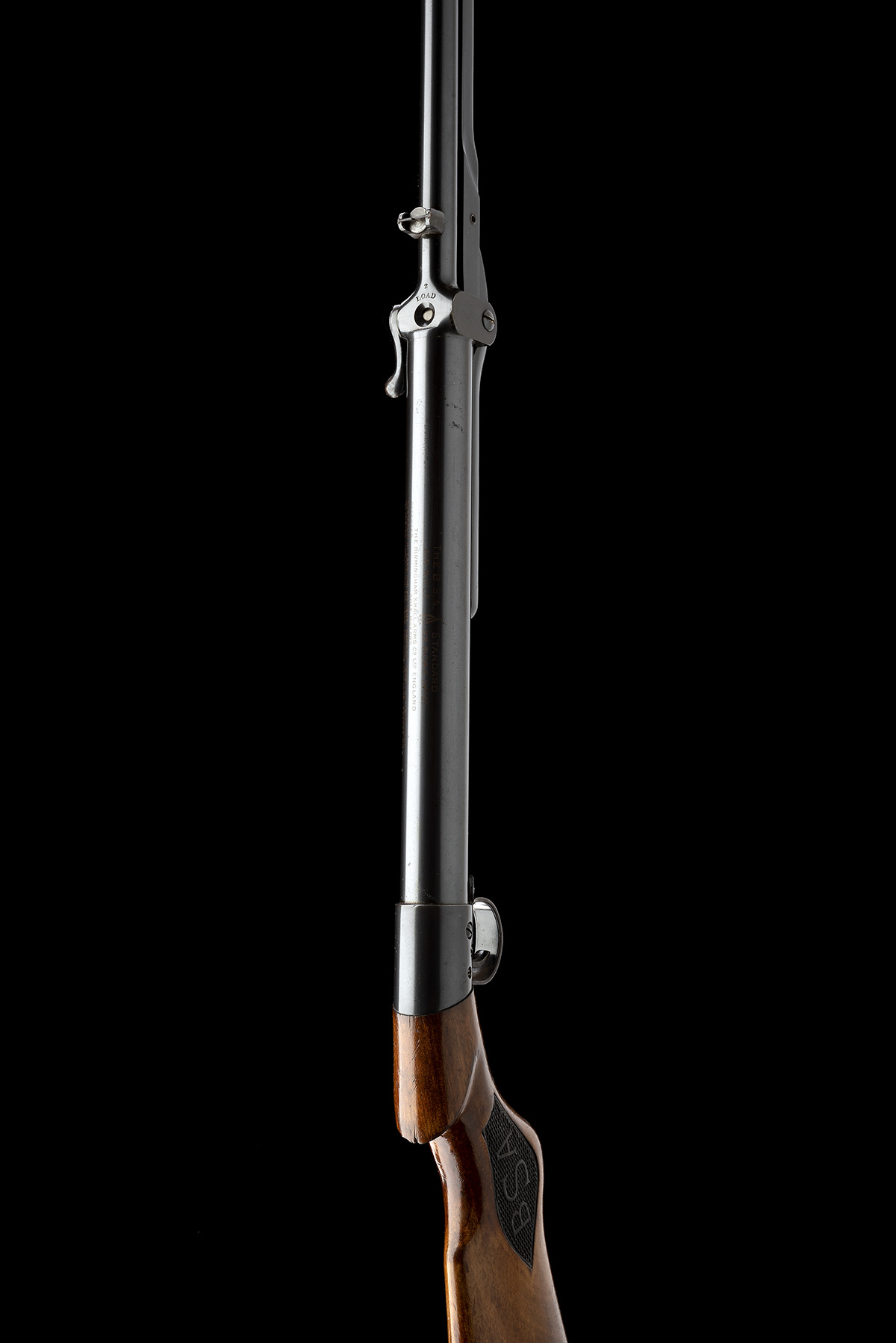 BSA, BIRMINGHAM A GOOD .22 UNDER-LEVER AIR-RIFLE, MODEL 'STANDARD', serial no. S37908, for 1928, - Image 6 of 9