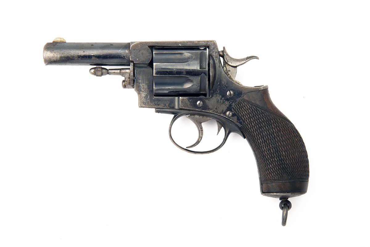 WEBLEY FOR COGSWELL & HARRISON, LONDON A .360 (No.5) SIX-SHOT REVOLVER, MODEL 'WEBLEY'S No.5', - Image 2 of 4