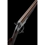 TRULOCK & HARRISS A 10-BORE (2 7/8IN.) DOUBLE-BARRELLED ROTARY-UNDERLEVER HAMMERGUN, serial no.