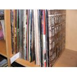 Selection of collectable vinyl record LP's, including The Who and Black Sabbath