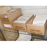 Four boxes of collectable stamps - Monaco, Europea