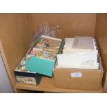 Three boxes of collectable stamps - Australia and