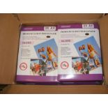 Three boxes of 260g premium glossy photo paper - A4